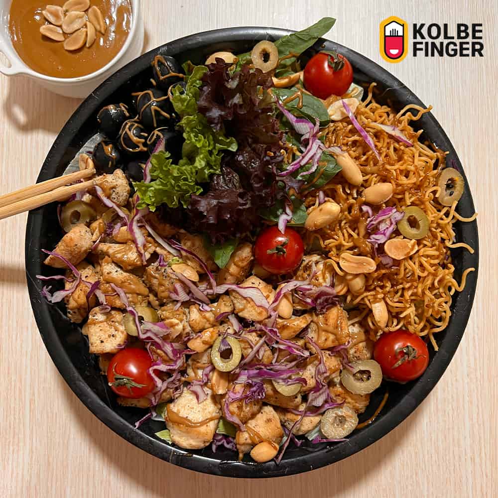 سالاد مرغ دودی (پیرکسی)