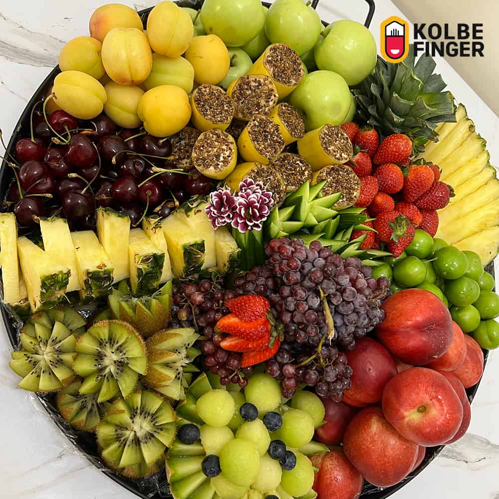 سینی میوه فصل (۱۵ نفره)