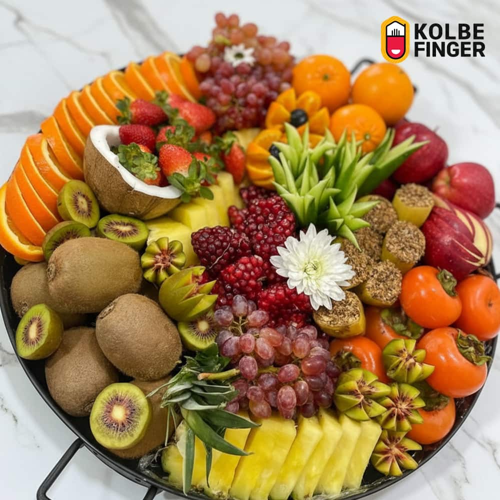 سینی میوه فصل (۲۰ نفره)